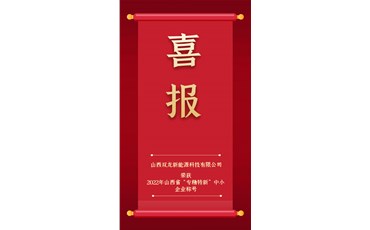 双龙新能源荣获2022年山西省